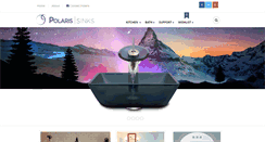 Desktop Screenshot of polarissinks.com